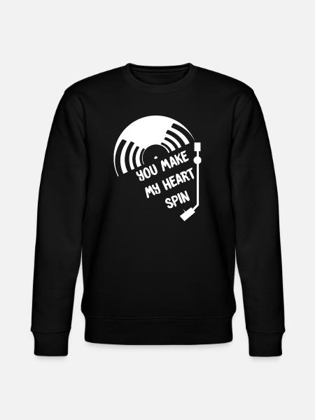 Vinyl - Stanley/Stella CHANGER Unisex Organic Sweatshirt - black