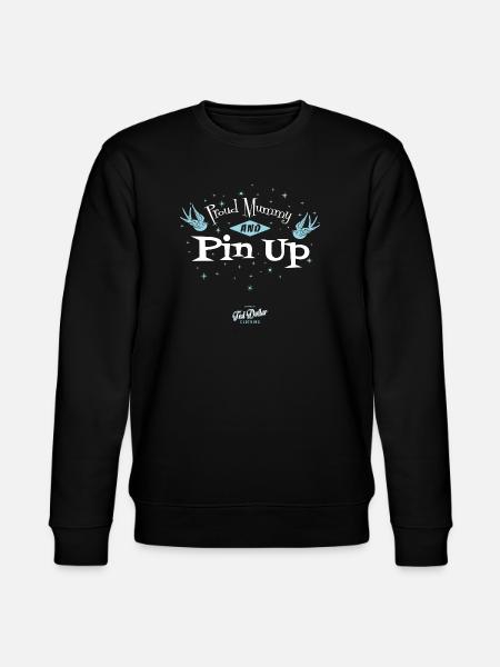 Stolze Mama & Pin-Up – Rockabilly-Mama - Stanley/Stella Unisex Bio-Sweatshirt CHANGER - Schwarz