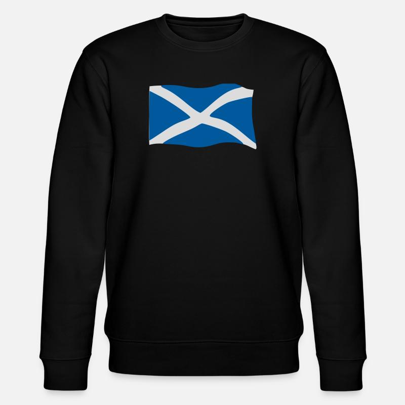 Drapeau de l'ecosse - Sweat bio CHANGER Stanley/Stella Unisexe - noir