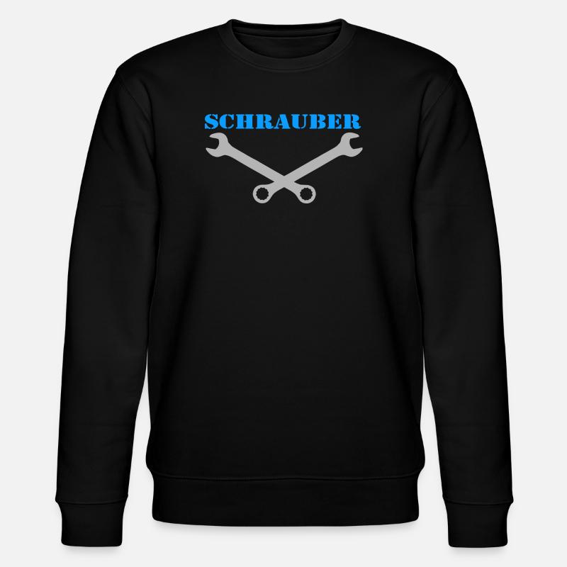 Schrauber , Kultschrauber ........................ - Stanley/Stella Unisex Bio-Sweatshirt CHANGER  - Schwarz