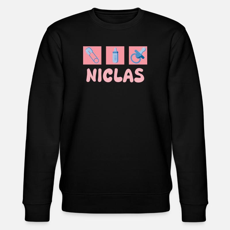 Nicolas - Sweat bio CHANGER Stanley/Stella Unisexe - noir