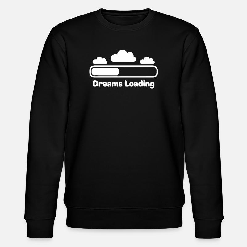 Dreams Chargement Cloud Progress - Sweat bio CHANGER Stanley/Stella Unisexe - noir