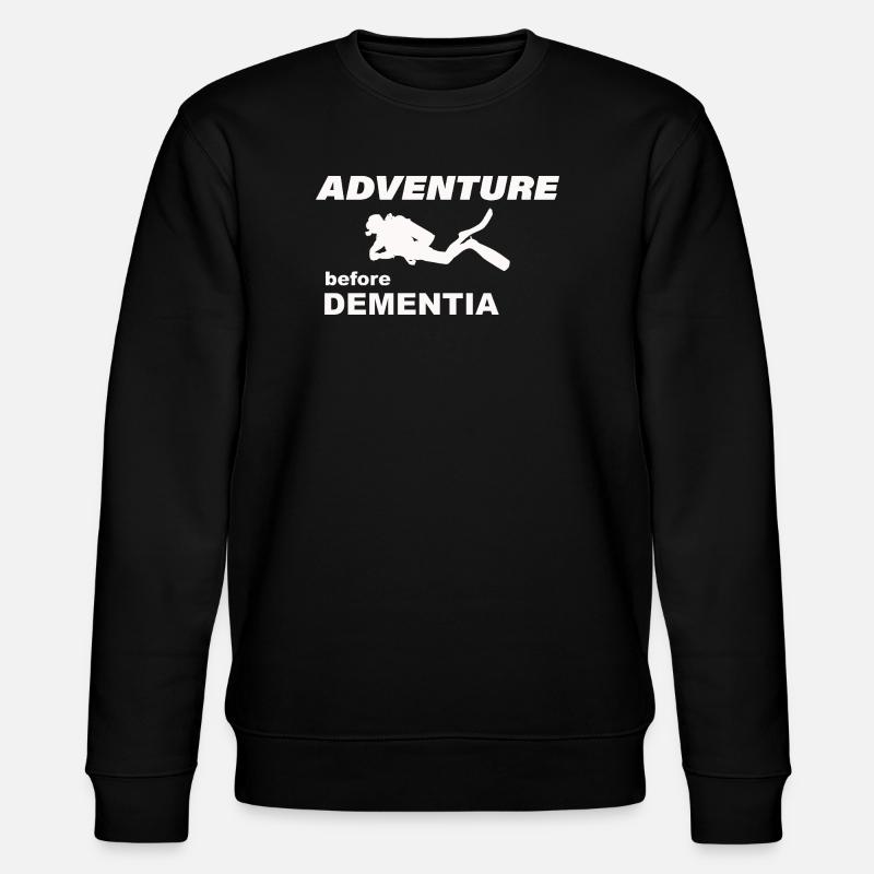 DIVING ADVENTURE - Stanley/Stella Unisex Bio-Sweatshirt CHANGER  - Schwarz