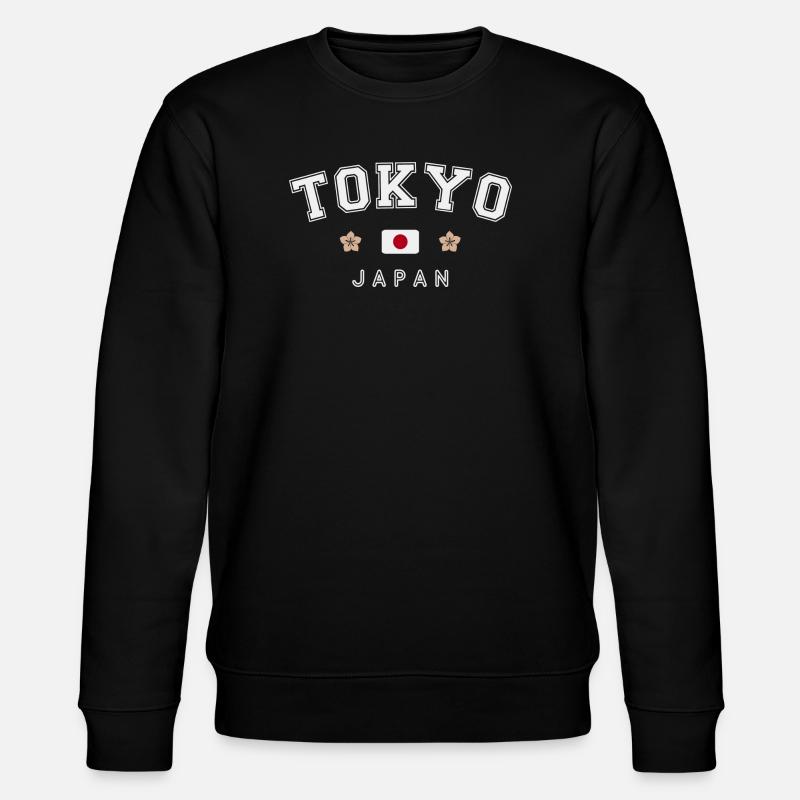Tokyo Japon - Sweat bio CHANGER Stanley/Stella Unisexe - noir
