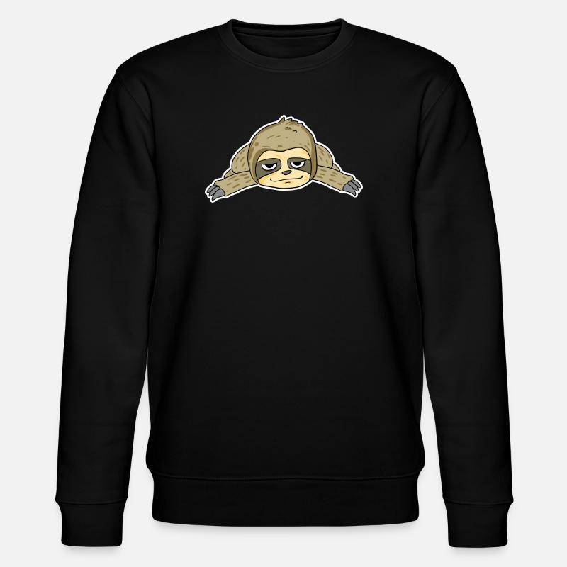 Sloth - Stanley/Stella CHANGER Unisex Organic Sweatshirt - black