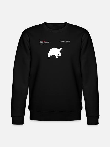 Riesenschildkröte - Stanley/Stella Unisex Bio-Sweatshirt CHANGER - Schwarz