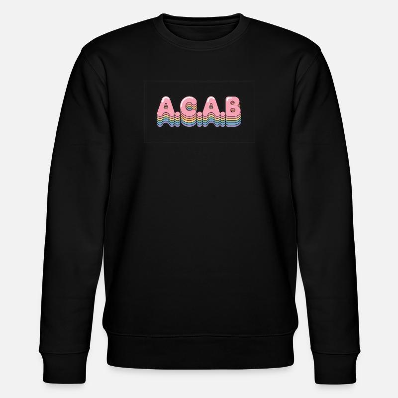A.C.A.B - Antifa Tee - Sweat bio CHANGER Stanley/Stella Unisexe - noir