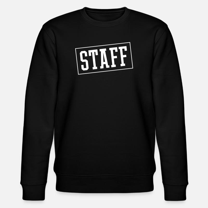 Staff - Stanley/Stella Unisex Bio-Sweatshirt CHANGER - Schwarz