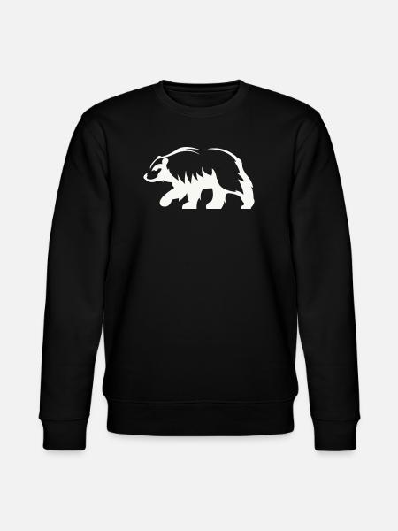 Silhouette d’ours - Sweat bio CHANGER Stanley/Stella Unisexe - noir