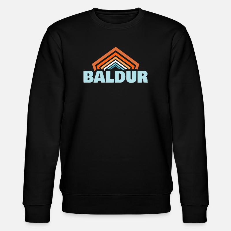 Baldur - Stanley/Stella CHANGER Unisex Organic Sweatshirt - black
