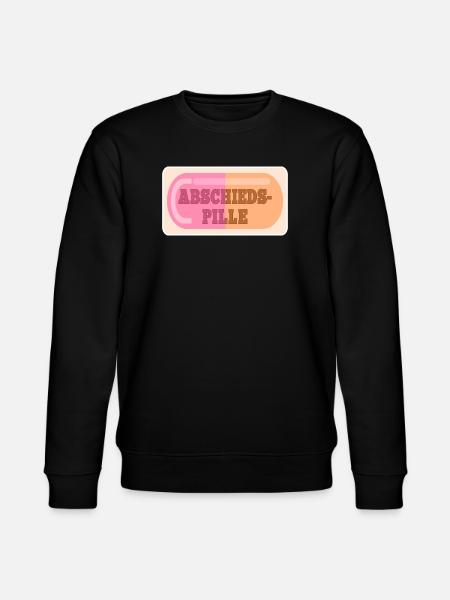 ABSCHIEDSPILLE ABSCHIED - Stanley/Stella Unisex Bio-Sweatshirt CHANGER - Schwarz