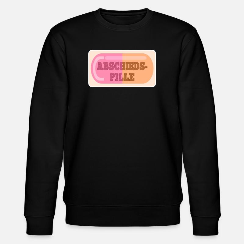 ABSCHIEDSPILLE ABSCHIED - Stanley/Stella Unisex Bio-Sweatshirt CHANGER - Schwarz