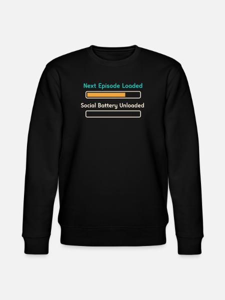 Introverti d’anime Weeb canapé - Sweat bio CHANGER Stanley/Stella Unisexe - noir