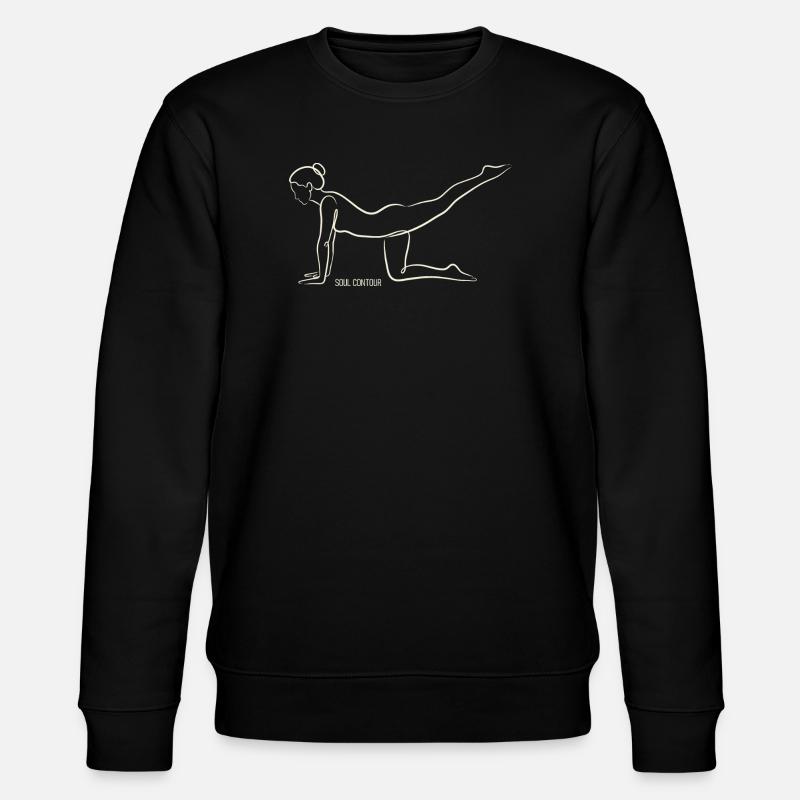 SOUL CONTOUR - Vyaghrasana - Stanley/Stella Unisex Bio-Sweatshirt CHANGER - Schwarz