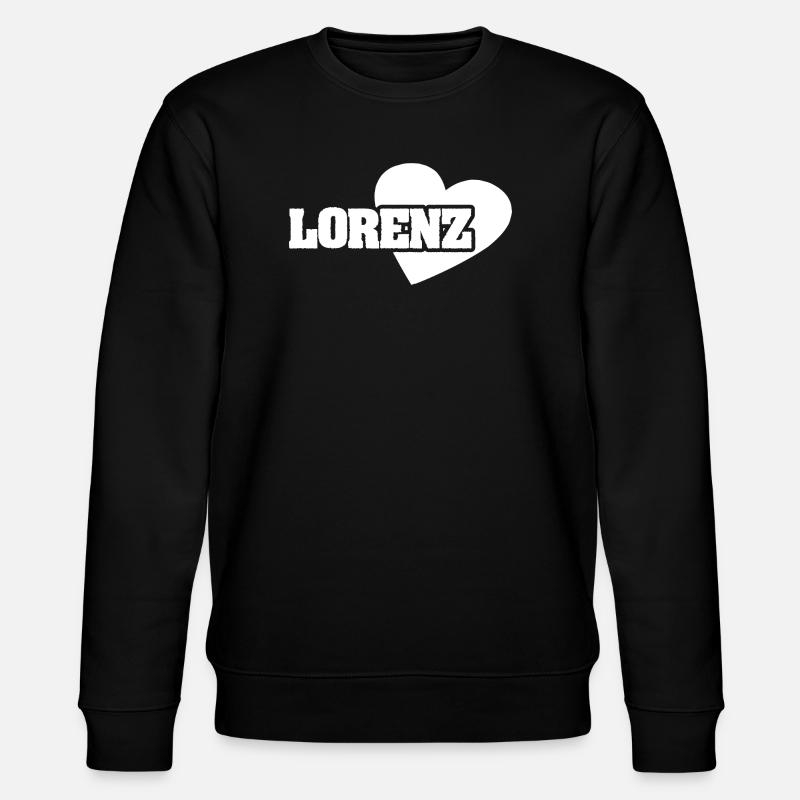 Love Lorenz - Stanley/Stella Unisex Bio-Sweatshirt CHANGER - Schwarz