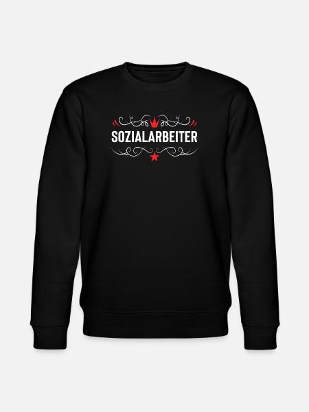 Sozialarbeiter Beruf - Stanley/Stella Unisex Bio-Sweatshirt CHANGER - Schwarz