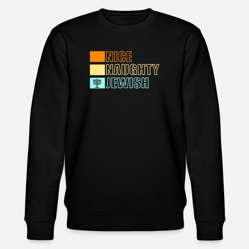 Hanoukka Hanoukka Hanoucca - Sweat bio CHANGER Stanley/Stella Unisexe - noir