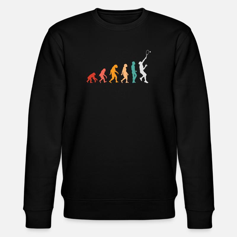Tennisentwicklung - Stanley/Stella Unisex Bio-Sweatshirt CHANGER  - Schwarz