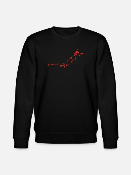 blood - Stanley/Stella CHANGER Unisex Organic Sweatshirt - black