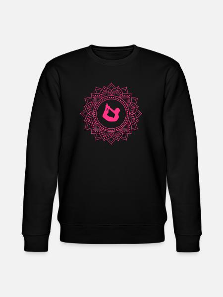 Mandala - Sports - Stanley/Stella Unisex Bio-Sweatshirt CHANGER - Schwarz