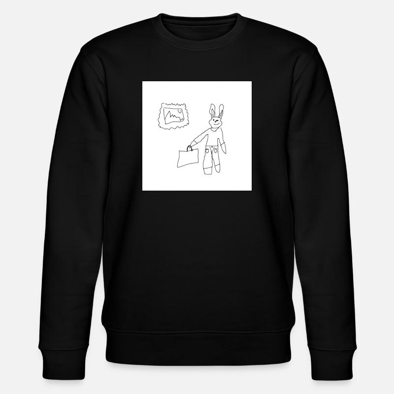 Jack le lapin - Sweat bio CHANGER Stanley/Stella Unisexe - noir