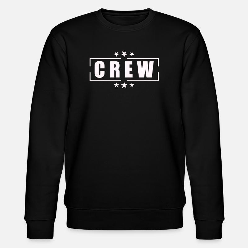 Crew Design - Stanley/Stella Unisex Bio-Sweatshirt CHANGER  - Schwarz