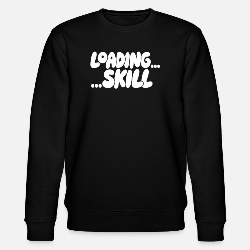 Ladebildschirm Skill-Ästhetik - Stanley/Stella Unisex Bio-Sweatshirt CHANGER  - Schwarz