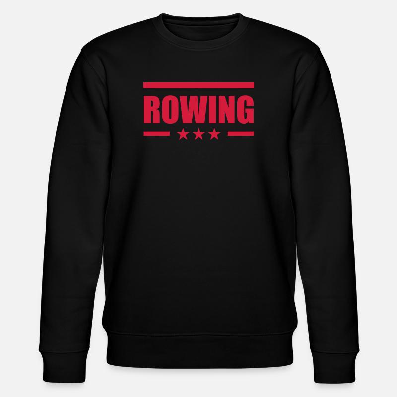 Rowing - Stanley/Stella Unisex Bio-Sweatshirt CHANGER  - Schwarz
