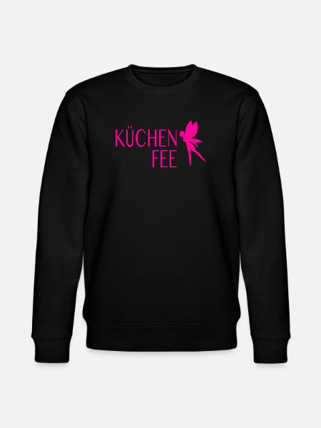 Köchin Küchenfee - Stanley/Stella Unisex Bio-Sweatshirt CHANGER  - Schwarz