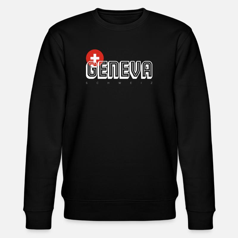 Genève - Sweat bio CHANGER Stanley/Stella Unisexe - noir