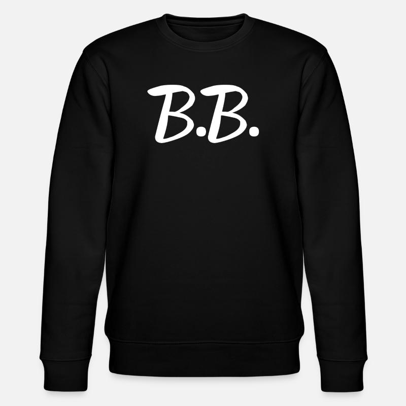 Brigitte, Vorname Brigitte, Brigitte Bardot - Stanley/Stella Unisex Bio-Sweatshirt CHANGER  - Schwarz