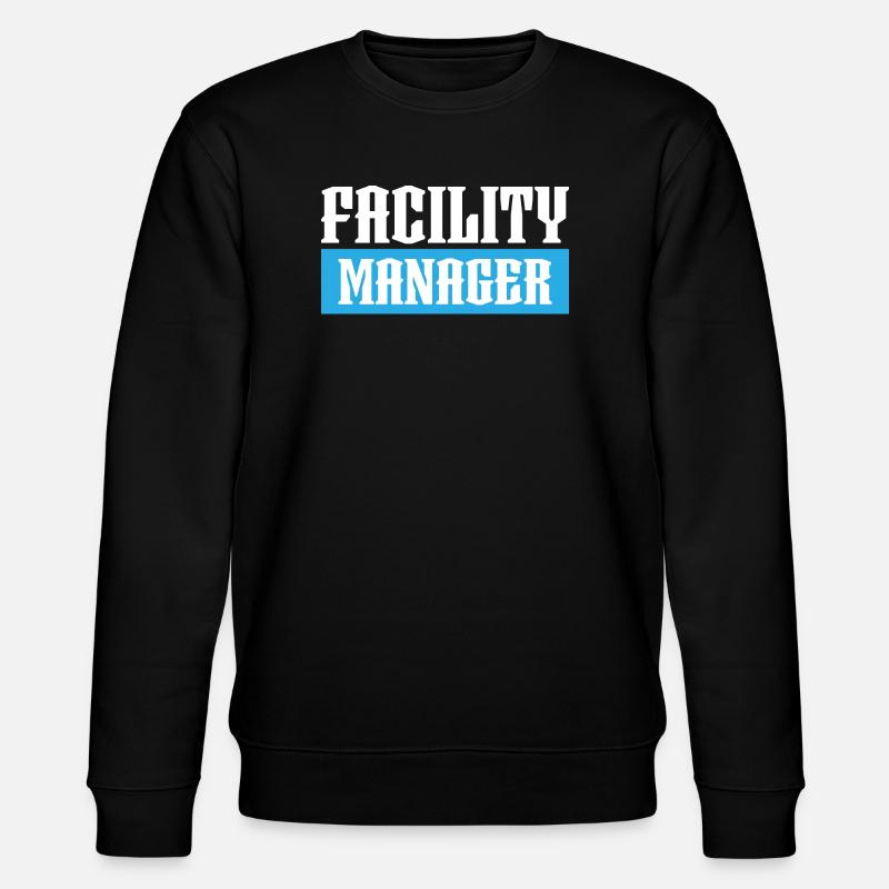 facility manager tshirt schwarz - Stanley/Stella Unisex Bio-Sweatshirt CHANGER - Schwarz