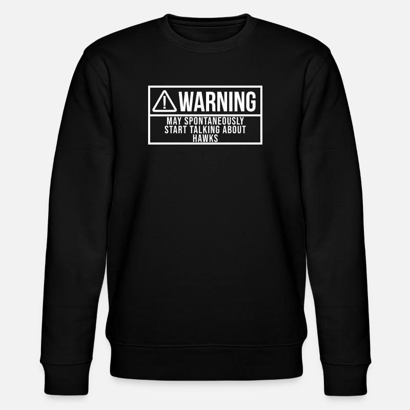 Habicht - Stanley/Stella Unisex Bio-Sweatshirt CHANGER  - Schwarz