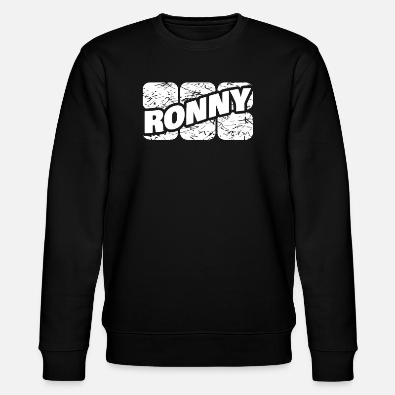 Ronny Ronny - Stanley/Stella Unisex Bio-Sweatshirt CHANGER  - Schwarz