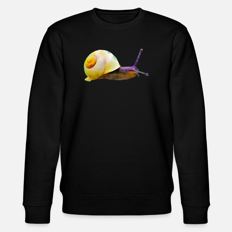escargot - Sweat bio CHANGER Stanley/Stella Unisexe - noir