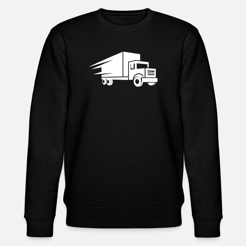 Lkw Logo - Stanley/Stella Unisex Bio-Sweatshirt CHANGER  - Schwarz