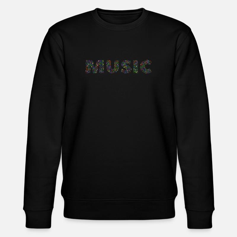Musik - Stanley/Stella Unisex Bio-Sweatshirt CHANGER  - Schwarz
