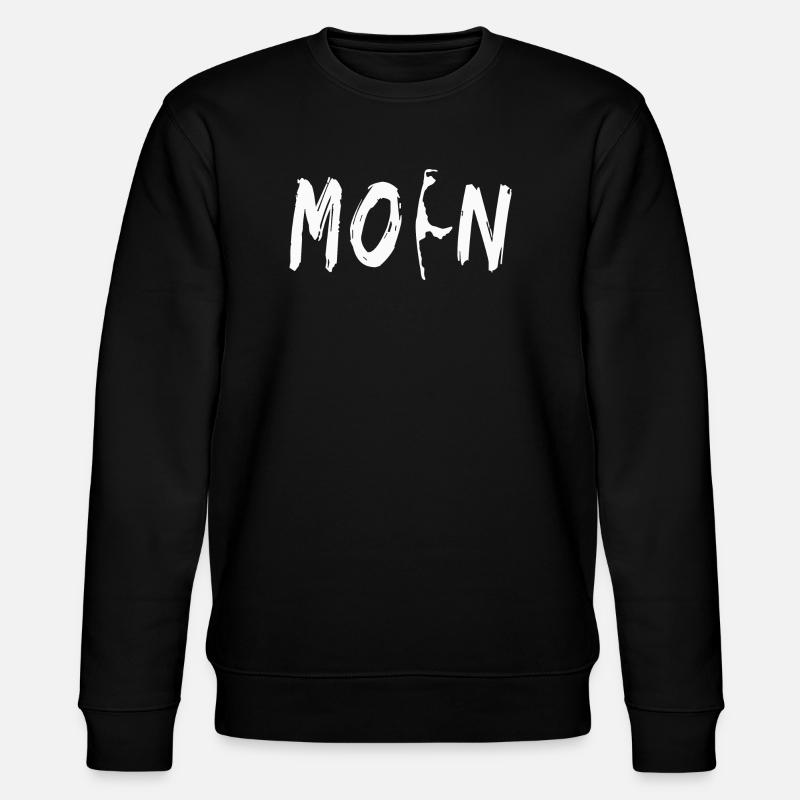 Moin Sylt - Stanley/Stella Unisex Bio-Sweatshirt CHANGER  - Schwarz