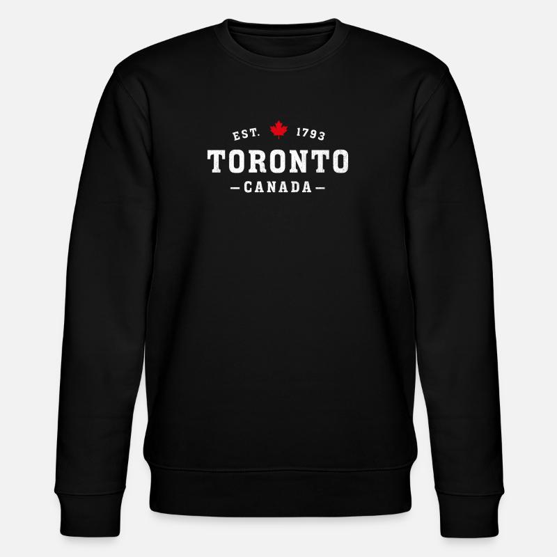 Toronto - Sweat bio CHANGER Stanley/Stella Unisexe - noir