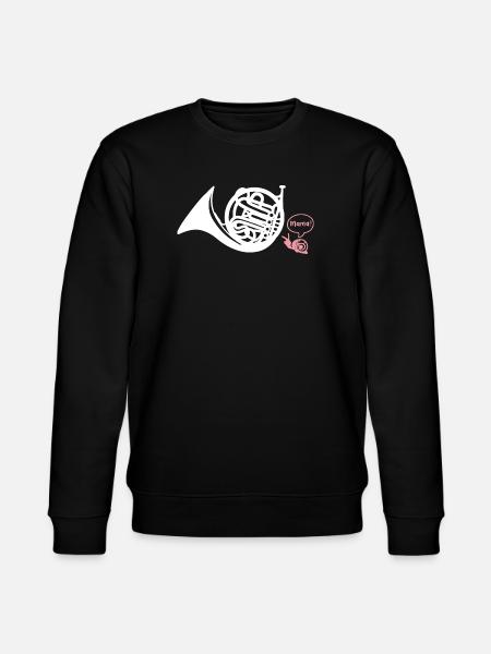 Waldhorn Hornist - Stanley/Stella Unisex Bio-Sweatshirt CHANGER - Schwarz