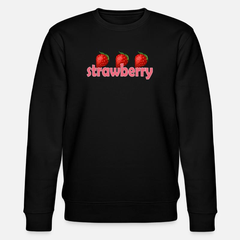 Fraise - Sweat bio CHANGER Stanley/Stella Unisexe - noir