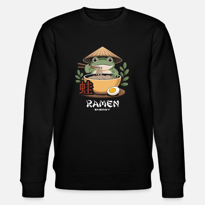 Ramen Frog - Japon - Sweat bio CHANGER Stanley/Stella Unisexe - noir