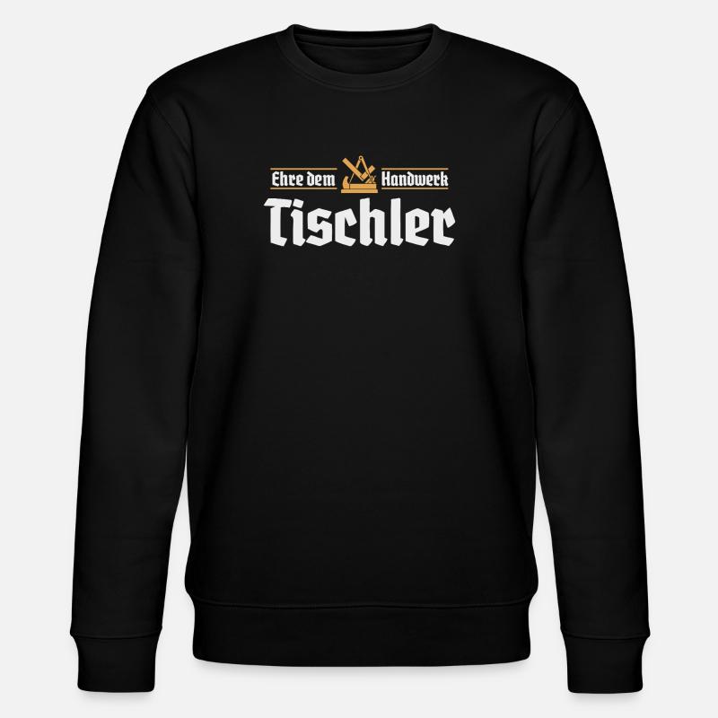 Charpentier Artisanat Guilde Signe Guilde Artisan - Sweat bio CHANGER Stanley/Stella Unisexe - noir