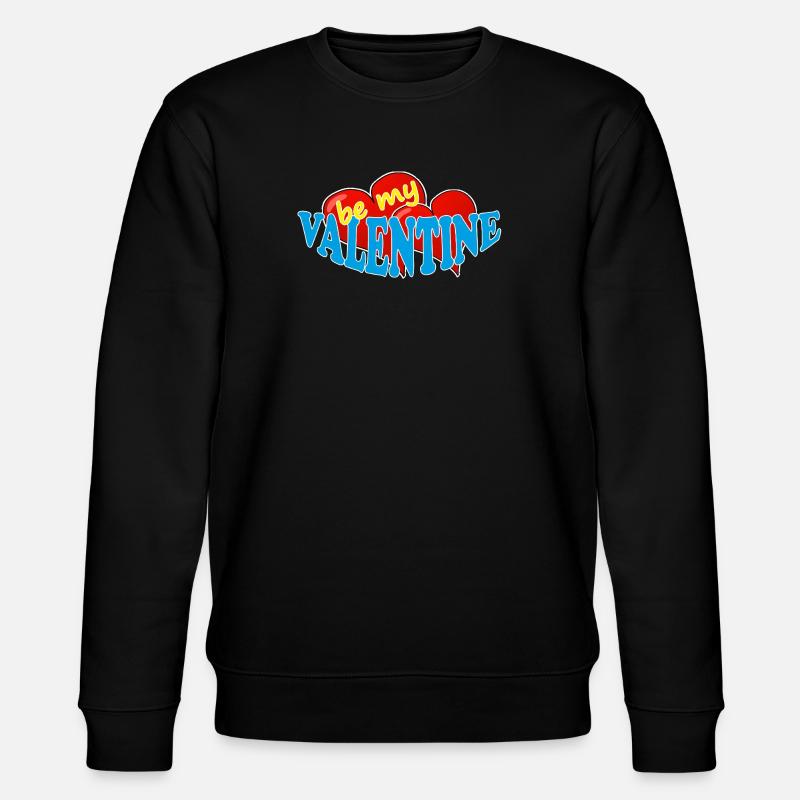 VALENTINE - Stanley/Stella Unisex Bio-Sweatshirt CHANGER  - Schwarz