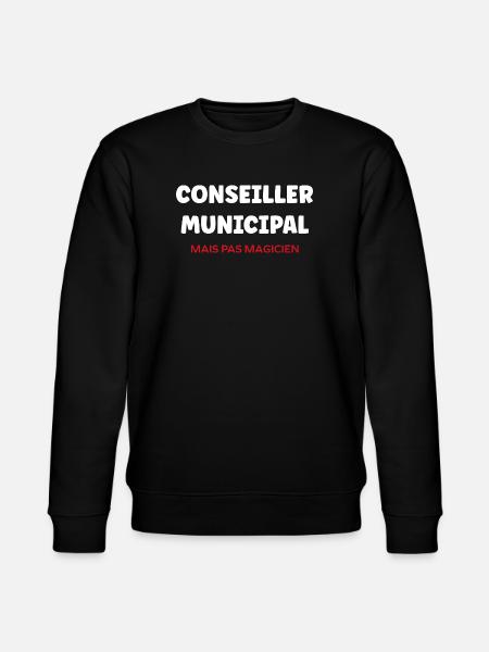 Conseiller Municipal  - Sweat bio CHANGER Stanley/Stella Unisexe - noir