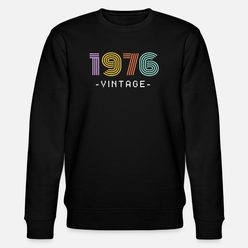 50e anniversaire - Sweat bio CHANGER Stanley/Stella Unisexe - noir