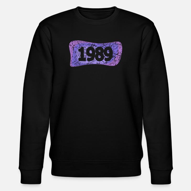 Klassentreffen 1989 - Stanley/Stella Unisex Bio-Sweatshirt CHANGER  - Schwarz
