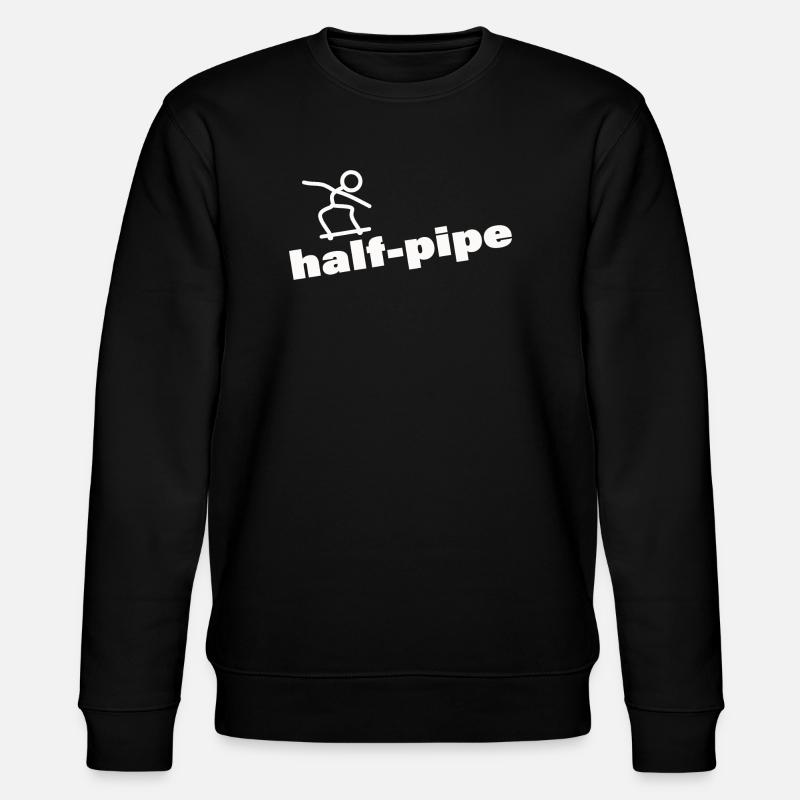 HALF-PIPE - Stanley/Stella CHANGER Unisex Organic Sweatshirt - black