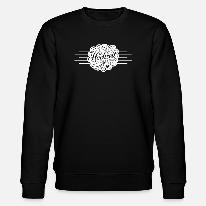 Mariage - Sweat bio CHANGER Stanley/Stella Unisexe - noir