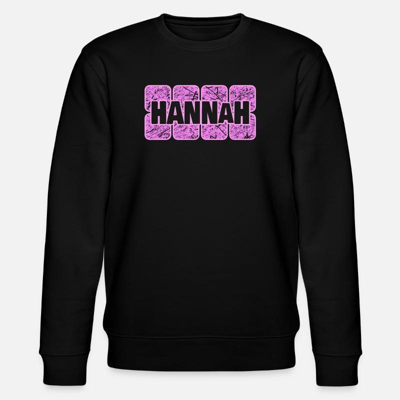 Hannah - Stanley/Stella Unisex Bio-Sweatshirt CHANGER  - Schwarz